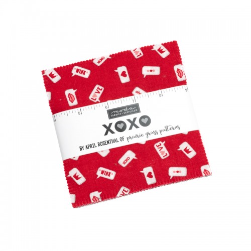 Charm pack 5" squares - XoXo