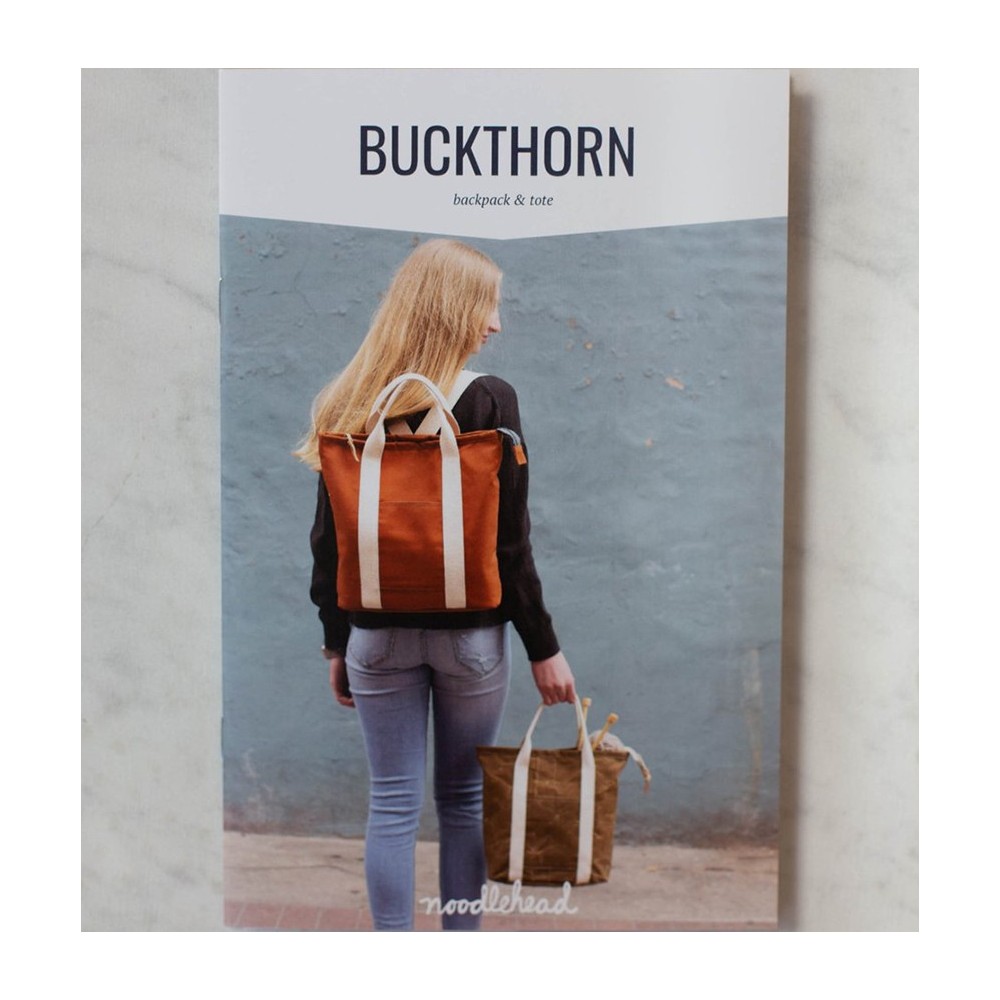 Buckthorn Backpack & Tote pattern di Noodlehead