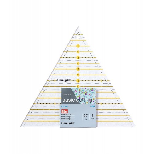 Regolo Prym triangolo equilatero 8 inch