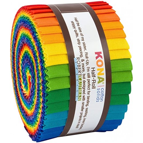Half roll up - 24 strisce - Kona Bright Rainbow - 156-24