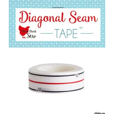 Diagonal seam tape - Cluck cluck sew