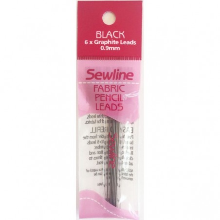 Fabric pencil leads BLACK Sewline
