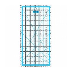 Regolo 6" x 12" colore azzurro