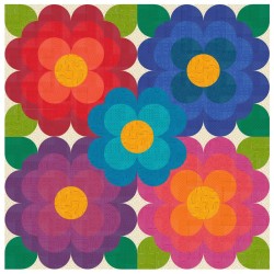 Pattern Posey Patch - Rainbow Spice - Sariditty