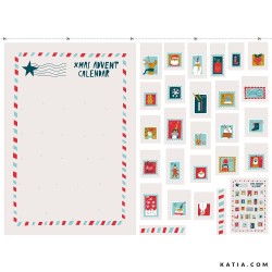 Pannello Calendario Avvento Katia 2024