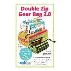 Double zip gear bag 2.0 byAnnies