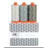 Milan Grey - Aurifil 50WT Color builder