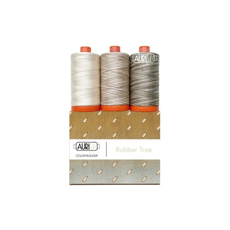 Rubber Tree - Aurifil 50WT Color builder
