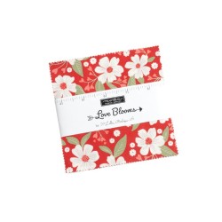 Charm pack 5" squares - Love Blooms