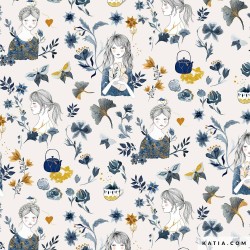 Tessuto impermeabile - Kintsugi Woman