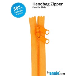 Cerniera doppio cursone 30" Byannie - Papaya