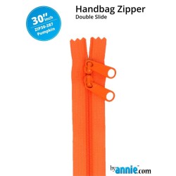Cerniera doppio cursone 30" Byannie - Pumpkin