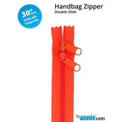 Cerniera doppio cursone 30" Byannie - Tangerine
