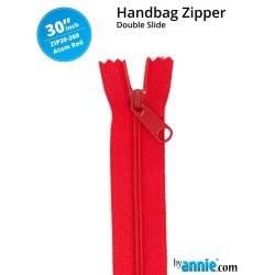 Cerniera doppio cursone 30" Byannie - Atom Red