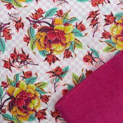 Kit turbante fiori Tula Pink