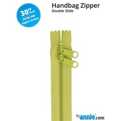 Cerniera doppio cursone 30" Byannie - Apple Green