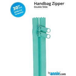 Cerniera doppio cursone 30" Byannie - Turquoise