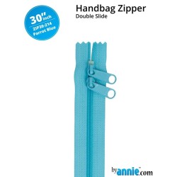 Cerniera doppio cursone 30" Byannie - Parrot Blue