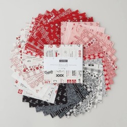 Charm pack 5" squares - Threads