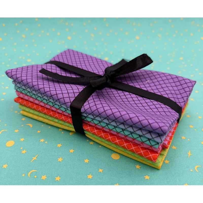 On the grid - 7 fat eight - Tula Pink