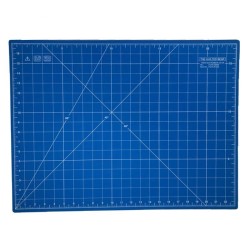 Base da taglio Quilted bear blu - 60 x 45 cm