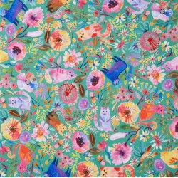 Whisker Wonderland - Gatti su verde