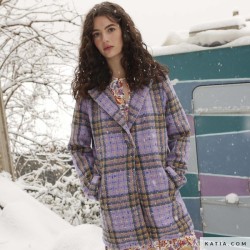 Tessuto Tweed per cappotti Soho