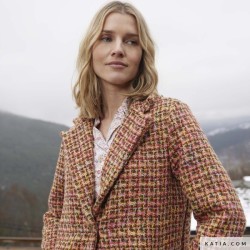 Tessuto tweed per cappotti Brooklyn