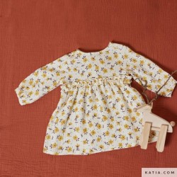 Mussola di cotone Reindeer Flowers