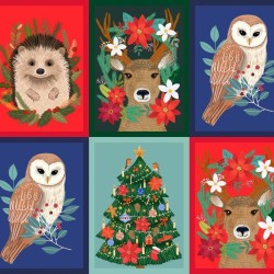 Christmas Cabin - Mia Charro - Pannello