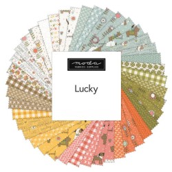 Charm pack 5" squares - Lucky