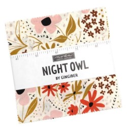 Charm pack 5" squares - Night Owl