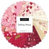 Charm pack 5" squares - Darling Peony