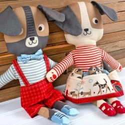 Dog daze - Pannello bambole cane