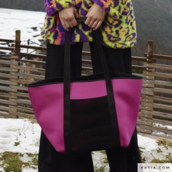 Tessuto in neoprene - Viola