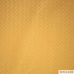 Tessuto in similpelle intrecciata giallo banana