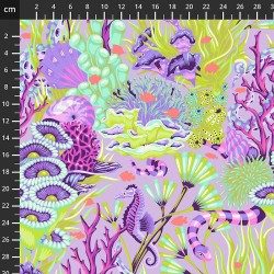 Floral reef - PWTP264.Ultraviolet
