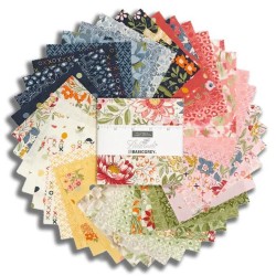 Charm pack 5" squares - Fieldrush