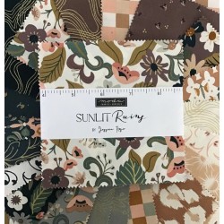Charm pack 5" squares - Sunlit Ruins