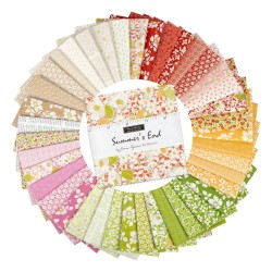 Charm pack 5" squares - Summer's End