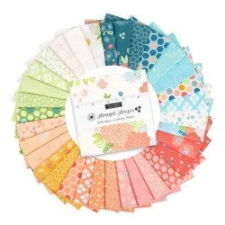 Charm pack 5" squares - Honeyed Horizon