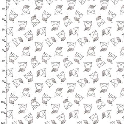 Whimsy woodland - Civette su bianco