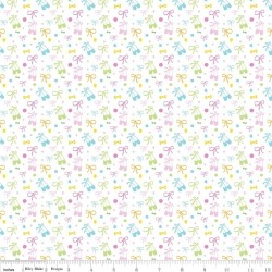Ballerina bows - Scarpette su bianco