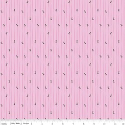 Ballerina bows - Righe e fiocchetti su rosa