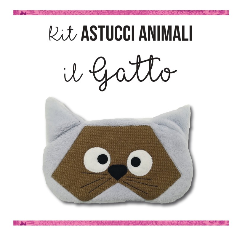Kit astucci animali - Il gatto Kit astucci animali - Il gatto