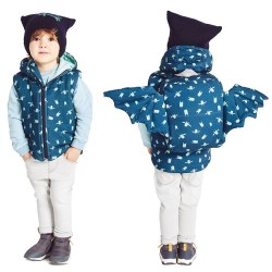 Cartamodello Katia 2319- L17 - Gilet + zaino + cappello tricot