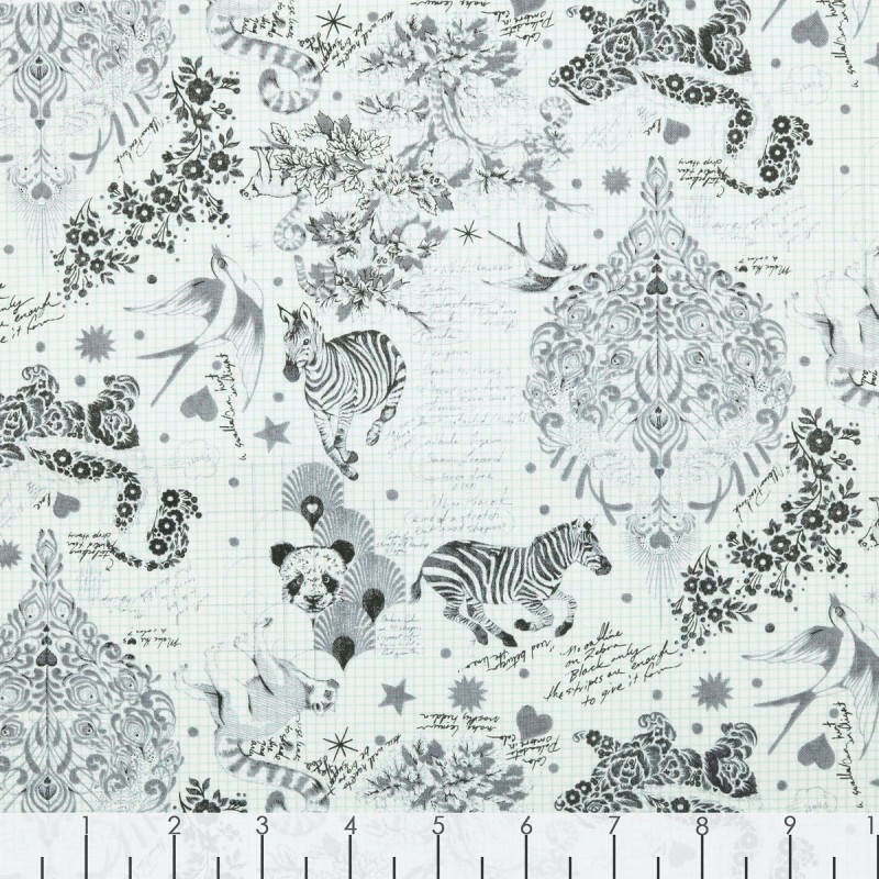 Linework di Tula Pink - 158 paper