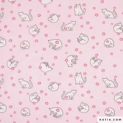 Jersey - Katia - Cherry Blossom Cats