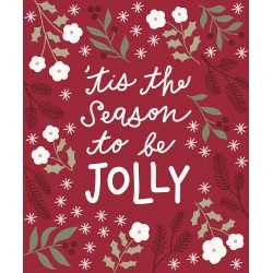 'tis the season - Quilt panel