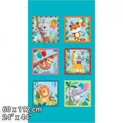 Party animals - Pannello a quadrati